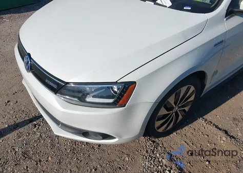 2013 Volkswagen Jetta Hybrid Sel Premium из США, поврежденный, VIN 3VW637AJ8DM319227